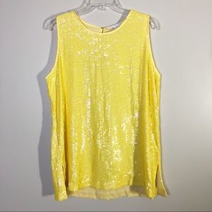 Boston Proper | Sequin Tank B-45